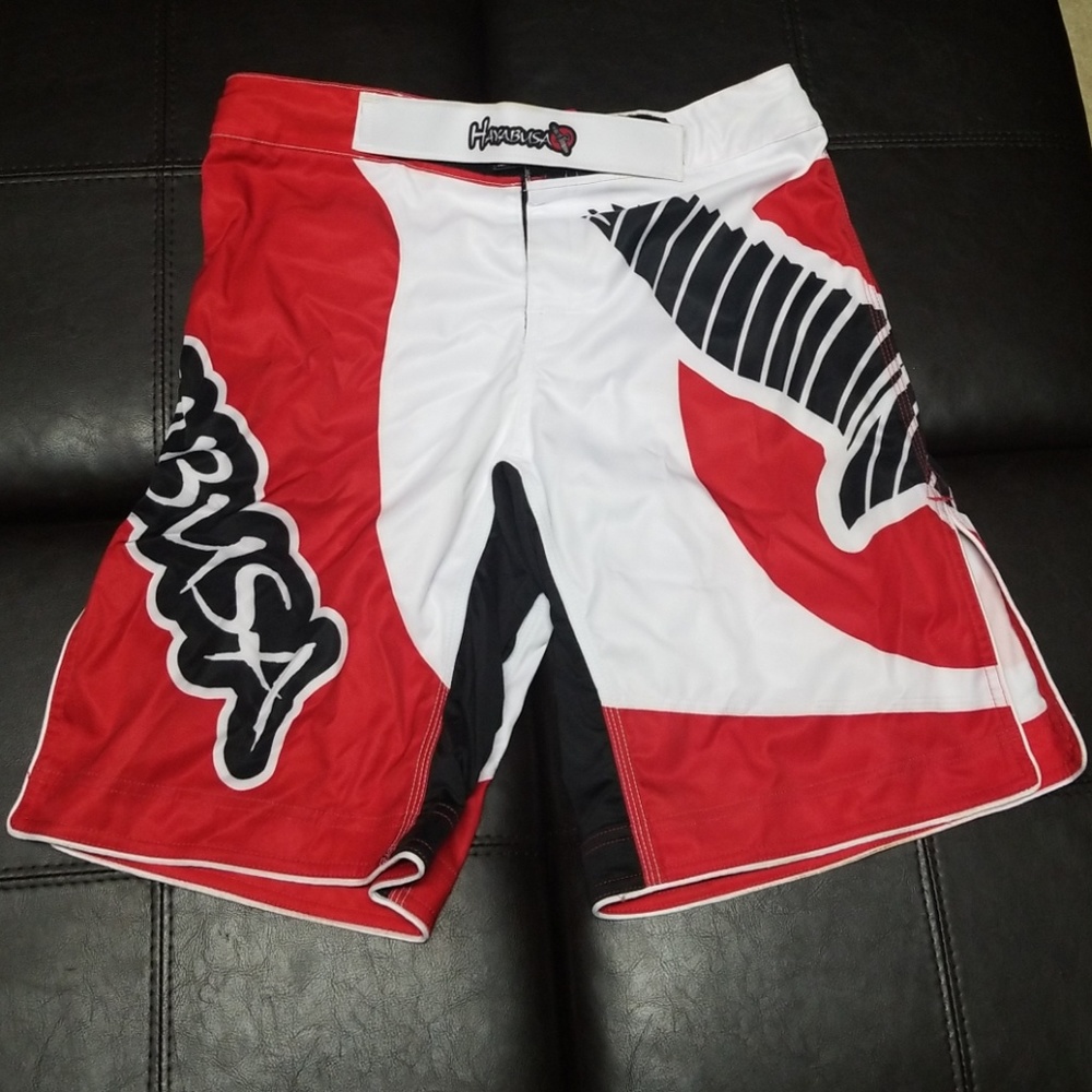 Mens jujitsu gear shorts.